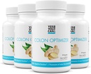 Yes You Can! Probiotics Colon Optimizer Supplement - Gut Health and Stomach Supplement for Men and Women, Organic Probiotics with Ginger and Peppermint for Digestive Health, 30 Capsules - 4 Pack