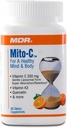 Vitamin C Immune Support, Doctor Recommended Mito-C, with Vitamin k1, 60 Count, 500mg, Great Source of Vitamin C