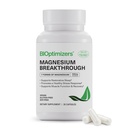 BIOptimizers Supplément complexe de rupture de magnésium avec 7 formes de Mg: Glycinat, Malate, Citrate, et plus - Soutien naturel pour le sommeil et la fonction cognitive - 30 capsules- Vitamines calmantes