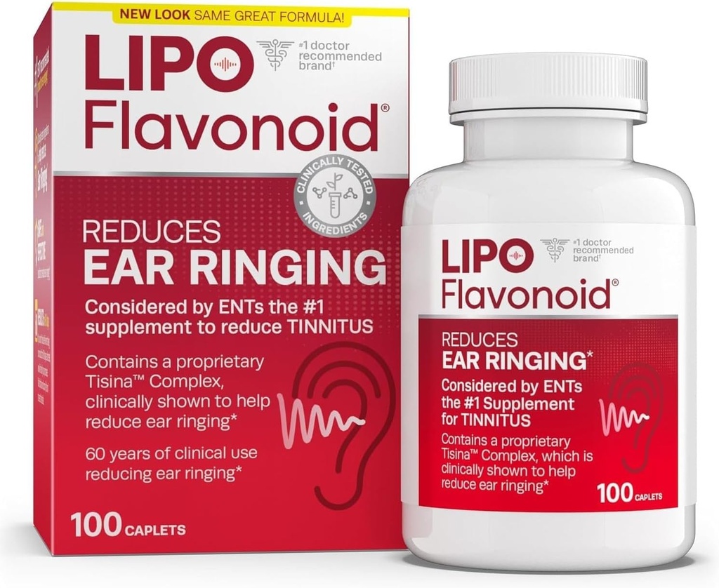 LIPO-FLAVONOID Plus Caplets 100 ea ( Pack of 4)