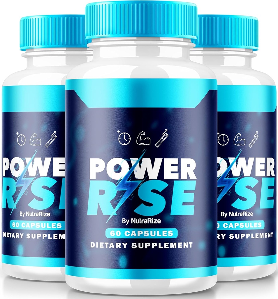 (3 Pack) L'augmentation de puissance pour les hommes, l'augmentation de puissance officielle pour les hommes pilules, All Natural Male Support for Peak Performance and Overall Health, Premium Power Riser En Capsulas Pastillas Review (180 Capsules)