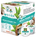 Sollo Cerveau Puissance Bio de Thé Vert avec MCT, Acai & Alimentation Essentielle, Nootropic Cerveau Booster- Améliore Mémoire et Focus Compatible avec 2.0 K-Cup Keurig Brewers, 24 Ct