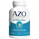 AZO D Mannose Tract urinaire Santé, nettoyage, flush et protéger le tract urinaire, pharmacien no 1 Marque recommandée, force clinique, non-OGM, 120 Nombre