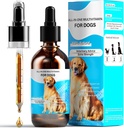 Vitamines de chien liquide, 13-en-1 Multivitamine de chien extra force pour améliorer le chien, digestif et immunitaire, la peau et le manteau, la santé osseuse et articulaire, 60 ml Nature Vitamines de chien et suppléments pour tous les âges