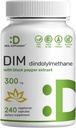 Supplément DIM 300mg, 240capsules, 4 mois d'approvisionnement.