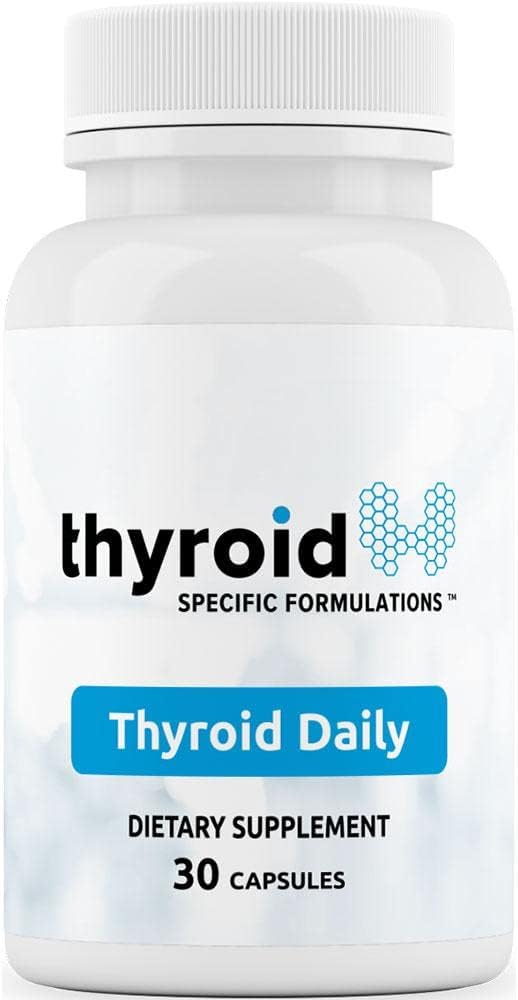 Thyroïde Daily - Le premier nutriment complet multi conçu pour la santé optimale de thyroïde. Thyroïde Daily est Iodine Free w/ 19 Thyroïde quotidien Nutriments essentiels pour le soutien de la thyroïde.