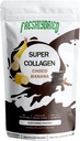 Freshlydried Collagen Peptides & ChocoBanana Powder – Supports Hair, Skin, Nails, Bones & Joints – Type I & III Grass-Fed Collagen + Probiotics – Chocolate Banana Cinnamon Flavor – 10 Servings, 6 oz