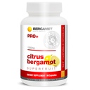BergaMet Citrus Bergamot SuperFruit PRO+ Supplément, 200:1 Extrait, 1350mg, 80% Polyphénols, Extrait de feuille d'olive, 47% BPF, Le plus fort du monde, 90 Capsules, soutenues par des études cliniques, Fabriqué aux États-Unis