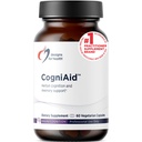 Designs for Health CogniAid - Mémoire à base de plantes + Formule d'humeur avec extrait de thé vert, Blueberry sauvage + Bacopa (60 capsules)