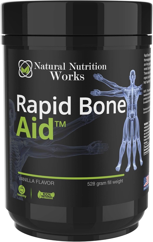 -Rapid Bone Aid - Supplement Powder & Fracture Protocol EBook (Vanilla)