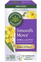 Médicaments traditionnels - Capsules laxatives à mouvement lisse - Contient du Senna Organic - Natural Herbal Constipation Relief - 50 Capsules (1 Pack)