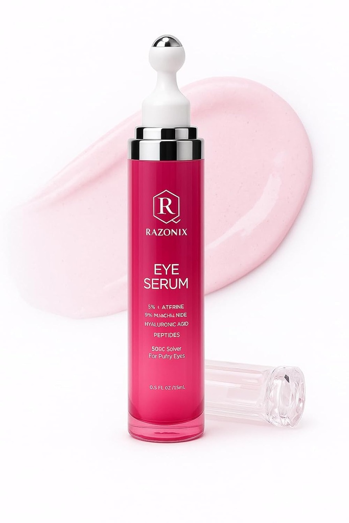 Sacs oculaires et traitement de la puffine avec Roller pour femmes (Moyen, Sans parfum)