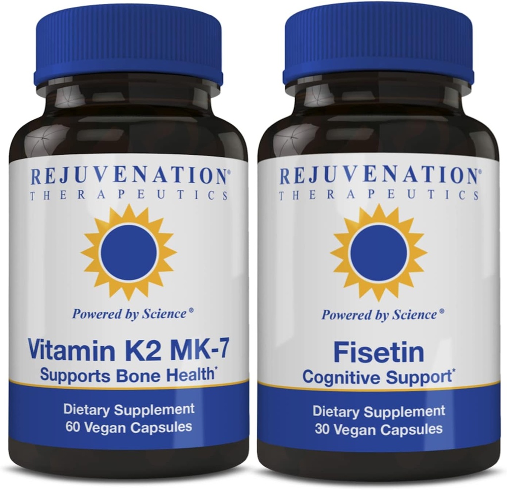 Rejuvenation Thérapeutique Vitamine K2 + Fisetin Value Pack
