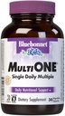 Bluebonnet Nutrition Mult One (avec fer), soutien nutritionnel quotidien*, Végétarien amical, certifié Casher, sans gluten, sans lait, 30 capsules végétales, 30 portions