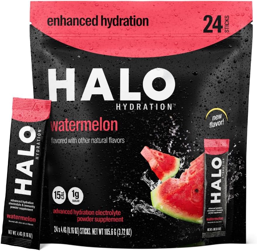 Hydratation Halo - Mélange de boissons électrolytiques (paquets de poudre d'hydratation)