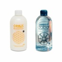 Solution monoatomique Ormus & Zinc Fréquence, 500 ml Chaque, Natural Patagonia Sea Minerals & Natural Zinc Boost, Kit Magnésium, zinc, Calcium, Fer, Potassium et Phosphore de La mer