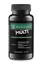 Nugenix Multivitamine pour hommes, multivitamine et soutien de testostérone - 19 vitamines et minéraux, soutient la testostérone libre, le cortisol d'équilibre, favorise la production d'oxyde nitrique, le flux sanguin - 60 comprimés
