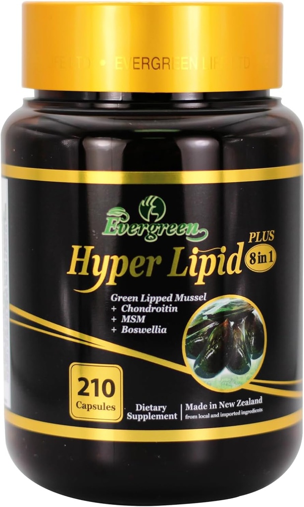 Hyper Lipid 9000 Plus 210(180+30) Capsule Evergreen Nouvelle-Zélande