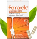 Femarelle® Unstoppable – Supplément alimentaire pour les femmes – Soutien des os, des muscles et des articulations et de la santé vaginale – 56 gélules – Non hormonaux – Études cliniques