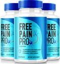NutraRize (3 Pack) Free Pain Pro Capsules, Formule officielle de kéto pour un corps en bonne santé et adapté, Supplément tout naturel pour soutenir le bien-être général, Premium FreePainPro pilules examen (180 Capsules)