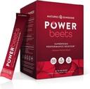 Betteraves de puissance solaire de la nature – Mélange breveté de poudre de racine de betterave et de nutriments pour promouvoir la performance, la clarté mentale et la vitalité – Non-OGM, sans soja et sans gluten – 30 portions à emporter