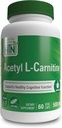 Acétyl L-Carnitine (500 mg, 60 gélules)
