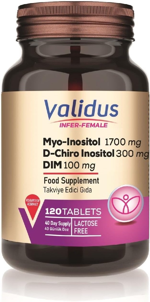 VALIDUS Infer-Female 120 Comprimés