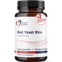 Conceptions pour la santé RYR Synergy - Supplément de riz de levure rouge - 1200mg Riz de levure rouge + CoQ10 pour soutenir la santé cardiovasculaire + maintien des niveaux de lipides dans la gamme normale (120 capsules)