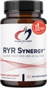 Conceptions pour la santé RYR Synergy - Supplément de riz de levure rouge - 1200mg Riz de levure rouge + CoQ10 pour soutenir la santé cardiovasculaire + maintien des niveaux de lipides dans la gamme normale (120 capsules)
