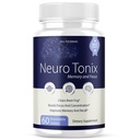 Neurotonix Memory Supplement - Official Formula - Neuro Tonix Memory Tablets for Focus and Memory, Neruotonix Brain Supplement Pills, Neuro Tonix Advanced Formula for Maximum Strength (60 Capsules)