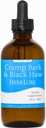 Teinture de crampes à l'herbe et à la mâchoire noire – Supplément menstruel à l'herbe liquide sans alcool gouttes pour les crampes d'époque, tension musculaire et soutien utérin (4 fl oz)