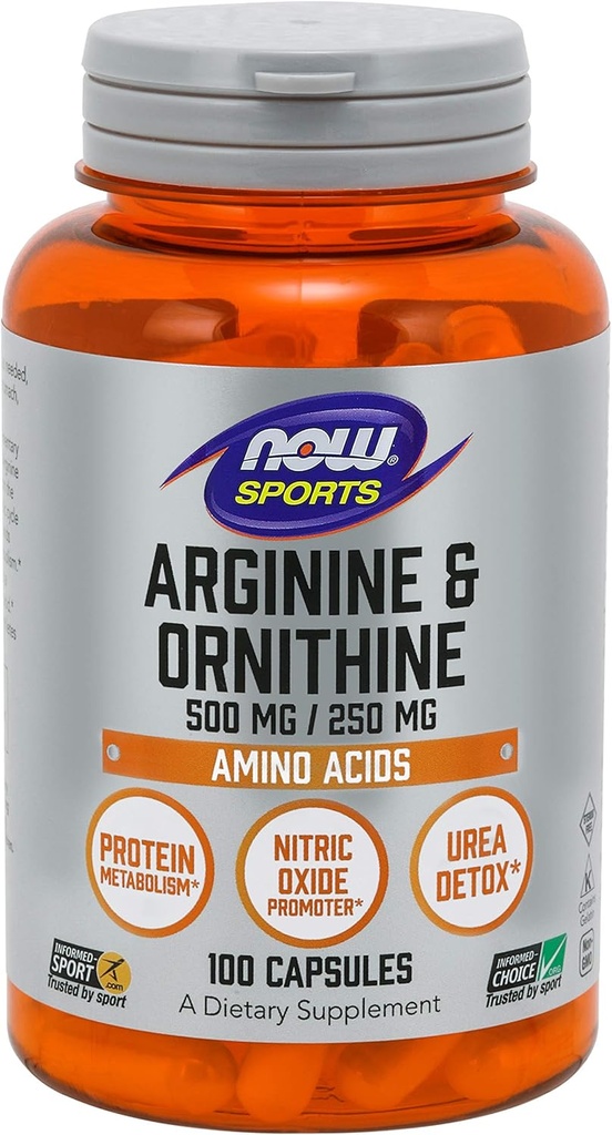 Nourriture Arginine Ornithine 100 Caps
