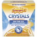Emergen-C Cristaux, Supplément de soutien sur le pouce Emergen-C Immune avec Vitamine C, B Vitamines, zinc et manganèse, Vitalité orange - 56 Stick Packs