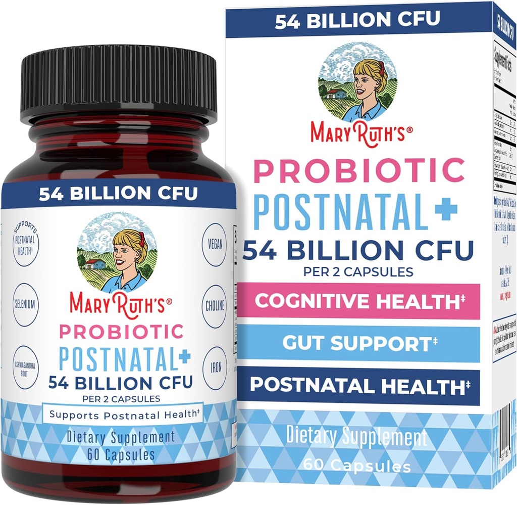 MaryRuth Organics Probiotiques postnatals pour l'allaitement des femmes.