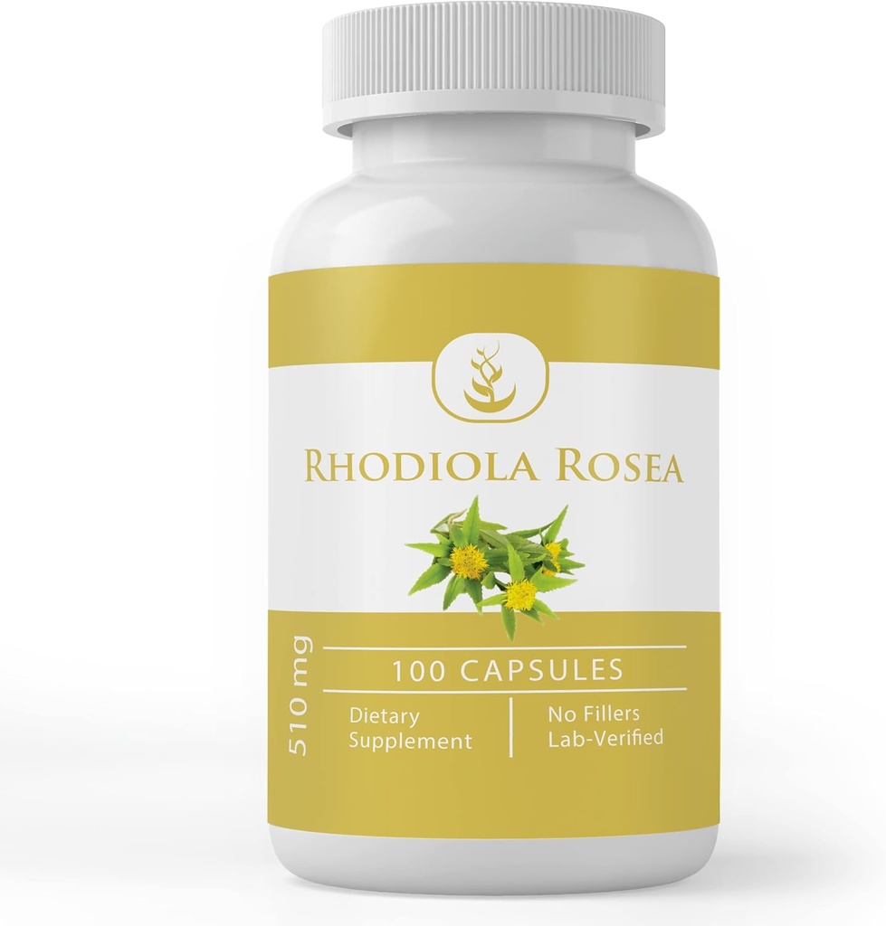 PURE ORIGINAL INGREDIENTS Rhodiola Rosea (100 Capsules) Always Pure, No Additives Or Fillers, Lab Verified