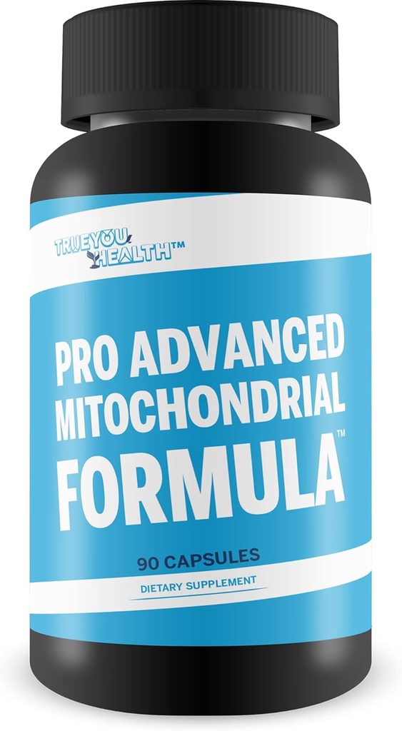 Pro Advanced Mitochondrial Formula - Cellular & Mitochondria Support Dietary Supplement - Promote Energy, Anti-Aging, & Overall Health - Help Defend & Repair Cells - ATP Energy Support - 90 Capsules