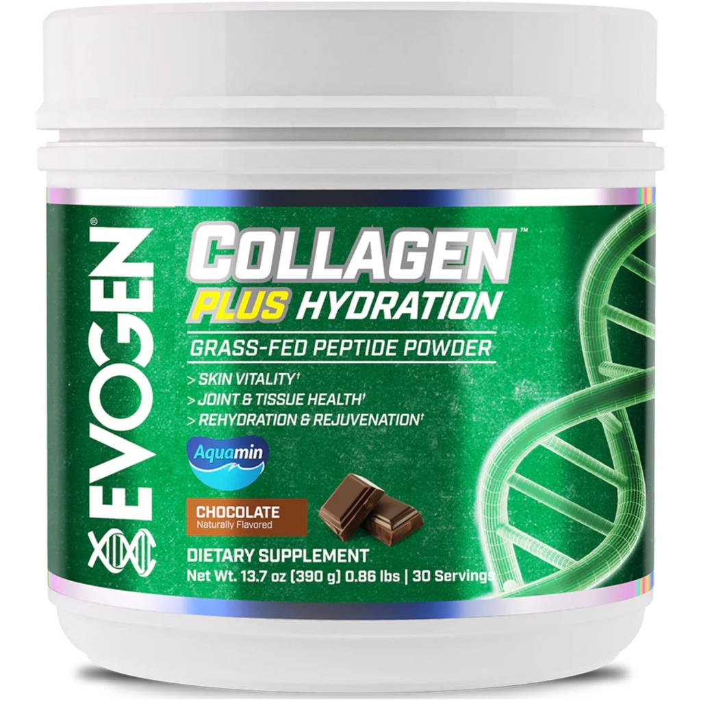 Evogen Collagen Plus Hydratation - Collagène à l'herbe pour les femmes et les hommes
