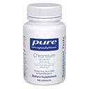 Encapsulations pures Chromium (Picolinate) 200 mcg. Supplément hypoallergénique pour le métabolisme des lipides et des glucides en bonne santé