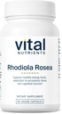 Nutriments vitaux Rhodiola Rosea.com Supplément Rhodiola pour l'énergie saine, la mémoire et le soutien du stress.