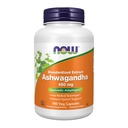 MAINTENANT compléments alimentaires, Ashwagandha (Withania somnifera) 450 mg (extrait normalisé), 180 gélules