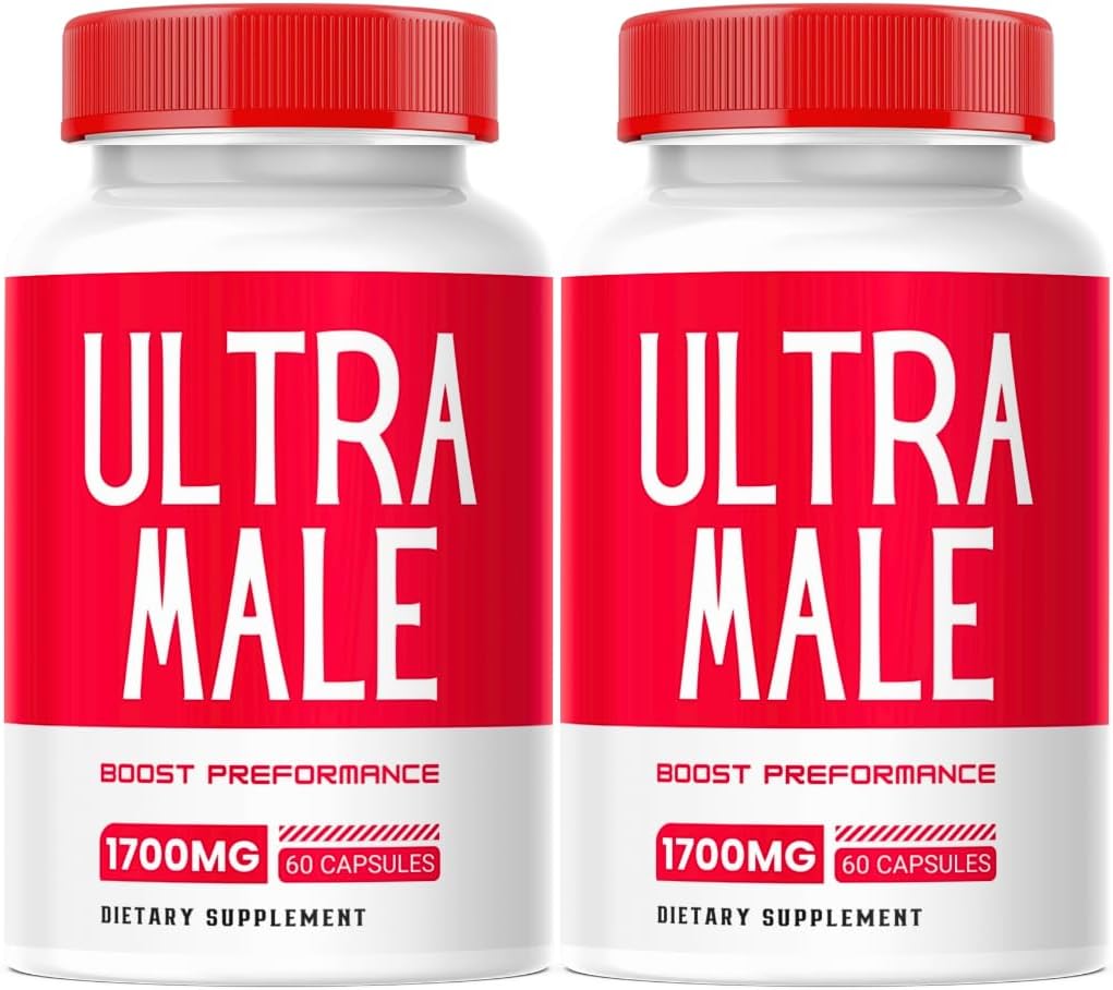 (Pack-2)(120 Capsules) Ultra Male Pills.