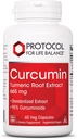 PROTOCOLE POUR LA BALANCE VIE Curcumine Extrait de racine curcuma - 95% Curcuminoïdes normalisés - 665 mg Curcumine - Supplément curcuma - Non-OGM et Kosher - 60 gélules