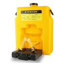 Portable Eyewash-Station Emergency Yeipower approuvé par l'OSHA - Lavage mural des yeux Premiers soins Équipement d'irrigation oculaire à 14 Gallons