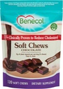 Poêles molles Benecol® - fabriquées avec des étalons à base de cholestérol prouvés cliniquement - Supplément de gestion du cholestérol (120 bouchées de chocolat)