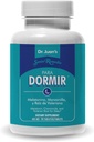 Formule de sommeil Santo Remedio, soutien du sommeil sain, mélatonine, camomille et racine valériane, 90 capsules, 380 mg par portion, sans colorant artificiel, sans arômes artificiels, sans OGM, sans gluten