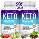 Keto Boost Diet Pills Ketosis Supplément - naturel Exogène Keto Formule soutenir l'énergie et Focus, Cétones avancées pour le régime kétogénique, pour les hommes femmes