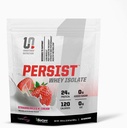 Indéfinie Nutrition Persist Whey Isolat par Brian Shaw - 24g Protéines, 30 portions – Soutient la récupération, la force et la performance - Sans gluten, Absorbage rapide (2,18lbs, fraises N' Cream)