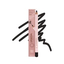 Pencil à oeil de fusion minérale, Eyeliner noir avec camomille apaisante, mousse de Meadow et vitamine E, Velvety lisse, hypoallergénique maquillage des yeux à la ligne et définir, Long-Lasting Eyeliner Pencil, charbon, 0,04 Oz