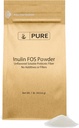 Ingrédients originaux purs Poudre d'inuline FOS (1 lb) Toujours pur, sans remplissage ou additifs, laboratoire vérifié