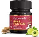 Nutranix TNA Iron Folic Acid Supplement (supplément d'acide folique de fer) Constructeur de sang ayurvédique pour l'hémoglobine Perdu dans les périodes de Riche en calcium, B9, B12, vitamine C d'Amla